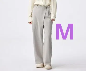 gu 랩 슬랙스 베이지 m