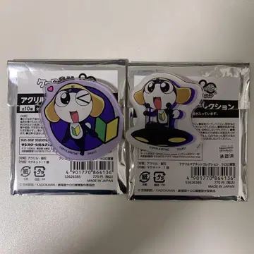개구리 중사 케로로 아크릴 마그넷 컬렉션 타마마 이등병 2종