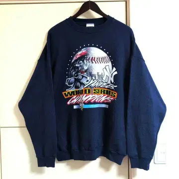 양키스 맨투맨 트레이닝복 90s 구제 의류 MLB 메이저리그