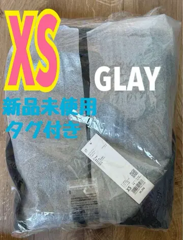 UNIQLO U 오버 사이즈 컬러 데님 자켓 그레이 XS