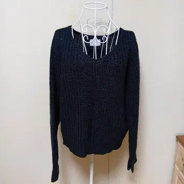 안티카 patterntorso 안티카 V넥 니트 스웨터