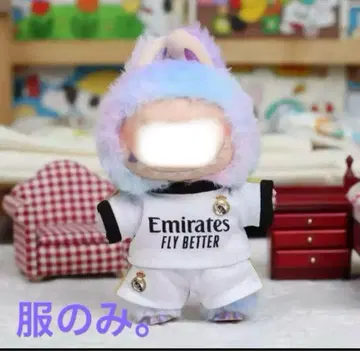 라부부 labubu 축구 유니폼 레알 스타일 아웃핏