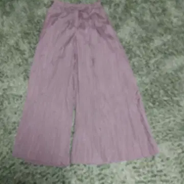 택 포함 새상품 ZARA 자라 플리츠 와이드 팬츠 루즈핏