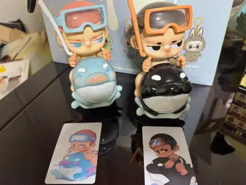 [ 완판템 ] POPMART KUBO 피규어 고래 2세트