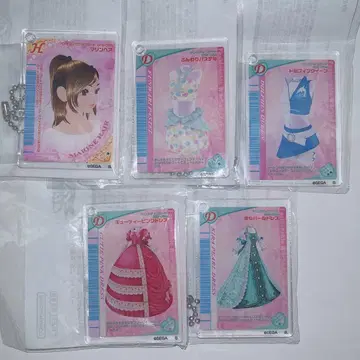 초레어 러브 and 베리 1/2 카드 키링 컬렉션 아크릴 키링