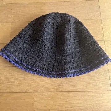ANNA SUI 버킷햇 모자 햇 블랙