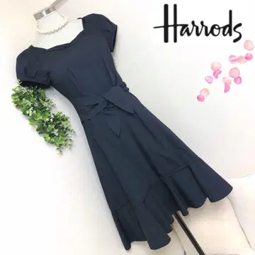 해롯 Harrods 아름다운 실루엣 고급 원피스 사이즈 2