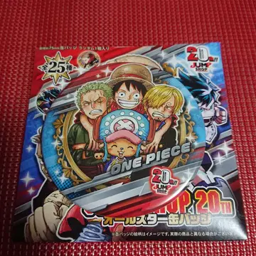 JUMP SHOP 20th 올스타 캔뱃지 ONE PIECE 집합