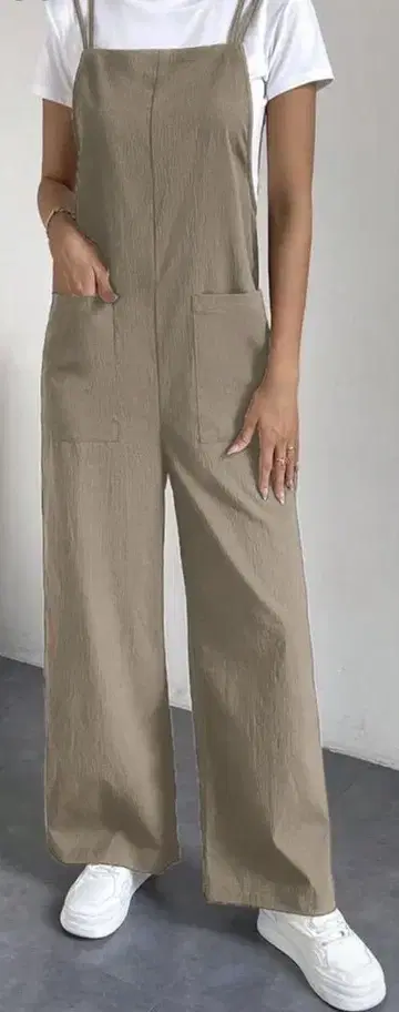올인원 살로펫 베이지 브라운