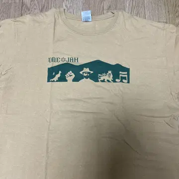 ONE JAH 그래픽 프린트 T셔츠 XL