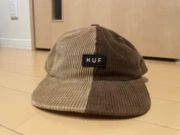 HUF 코듀로이 하프&하프캡 모자 캡