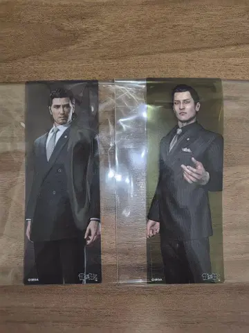 용과 같이 도지마 다이고 미네 요시타카 클리어 책갈피