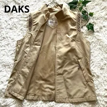 DAKS 닥스 베스트 지레 베이지 안쪽 메쉬 sizeL