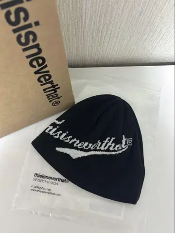thisisneverthat 비니 니트 모자 블랙