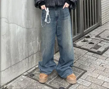 sedacle 빈티지 컬러 오버다이 데님