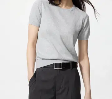 UNIQLO UV컷 크루넥 가디건 스웨터 세트 유니클로