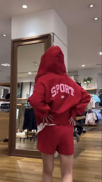 GAP 빨간색 셋업