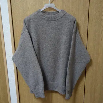 유니클로 U 프리미엄 라무 로게이지 스웨터 XL 24AW