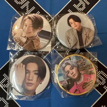 야기 유세이 캔뱃지 4개 세트 달력 (레어)