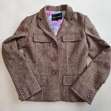BUONA GIORNATA 버튼 포함 자켓 M