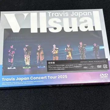 트래비스 재팬 VIIsual 초회 한정판 미개봉 불가 엽서 포함