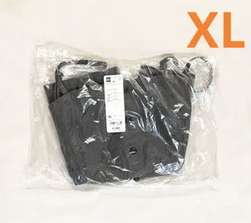택 포함 새상품 GU 프론트 버튼 뷔스티에 XL 다크 그레이 베스트 지유