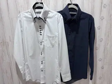 TETE HOMME 드레스 셔츠 3개 세트