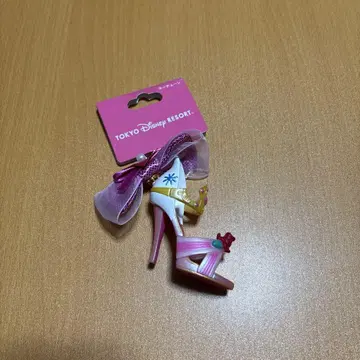 도쿄 디즈니 리조트 오로라 공주 하이힐 키링