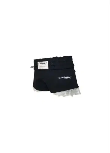 theredthread S jersey shorts lace black