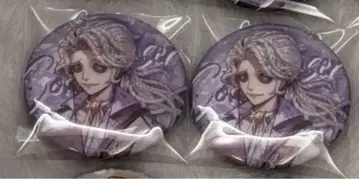 Identity V 제5인격 miniso 작곡가 캔뱃지 2개 세트
