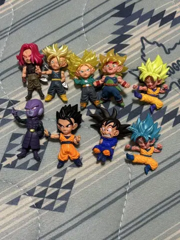 드래곤볼 UDM 시리즈 9체 세트