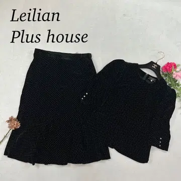 I904 XL 레리아 엠플러스 하우스 스커트 셋업 블랙 여성용