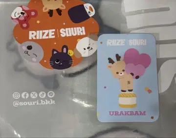 RIIZE 태국 방콕 ODYSSEY SOURI 성찬 트레이딩 카드