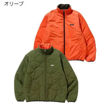 XLARGE 퀼팅 자켓 리버서블 올리브 가격 인하