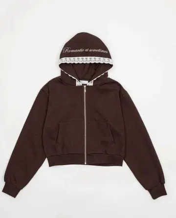 미사용 새상품 Smyeon Compact lace zip hoodie