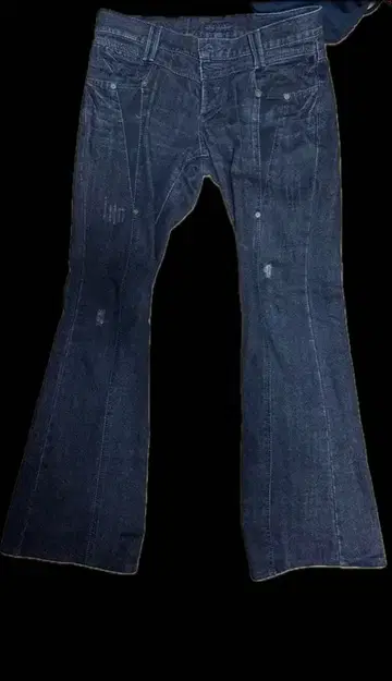 MORGAN 플레어 데님 시크 스타일 archive y2k