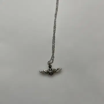 40s 스위트하트 주얼리 WW2 실버 참 USN