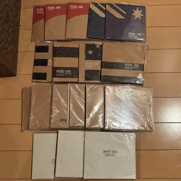 Pearl Jam 라이브 CD 17 공연 세트