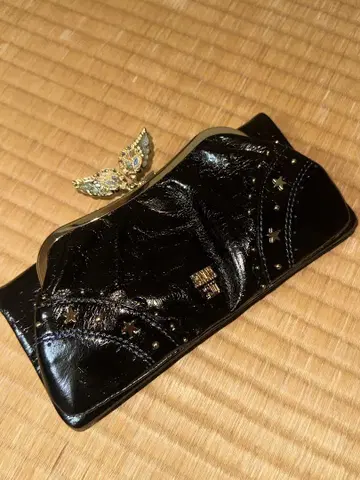 ANNA SUI 가마구치 장지갑 장지갑