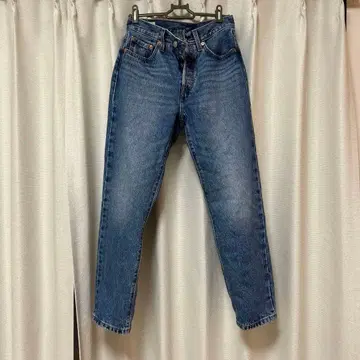 LEVI'S 501 스트레이트 데님 인디고 블루