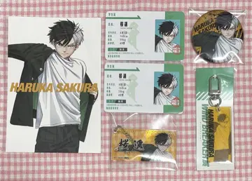 WIND BREAKER 윈브레전 카드 캔뱃지 키링 사쿠라 하루카