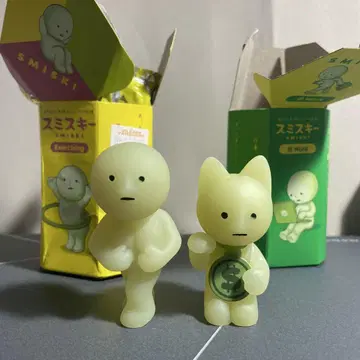 SMISKI 피규어 2체 세트 운동