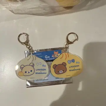 LAWSON x 리락쿠마 리라 복권 G상 아크릴 키링