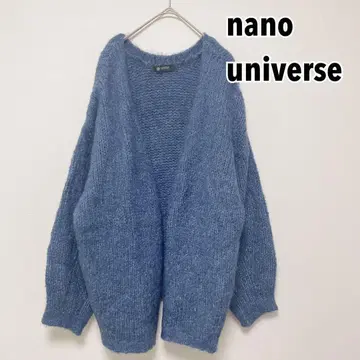 nano universe 나노 유니버스 긴팔 가디건 블루