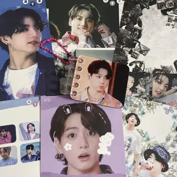 BTS 정국 아크릴 사진 앨범 참 4 한국 제작자 메모