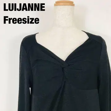 LUIJANNE 루이잔느 트위스트 긴팔 블라우스 B2