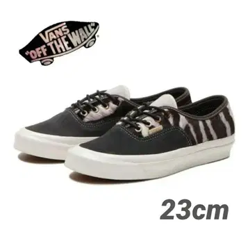 새상품 미사용 반스/VANS 오센틱 애니멀 사파리/가죽