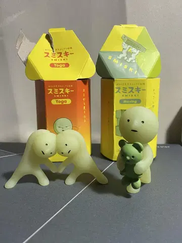 SMISKI SECRET 스미스키 피규어 세트 Yoga Moving