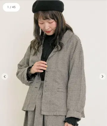SamansaMos2 / 숄카라 자켓 베이지