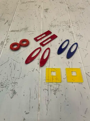 acrylic 아크릴릭/ GUM EARRING 부품 세트